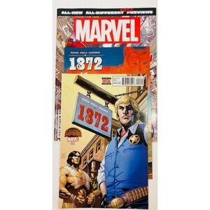 Invincible Iron Man #1 & 1872 #1-2 Marvel Comics Lot